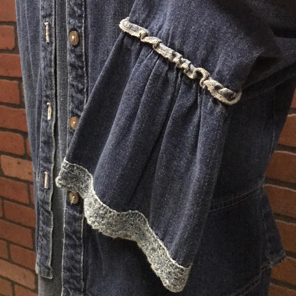 Two pieces KarenKane Denim Dress 100% cotton - Picture 6 of 8